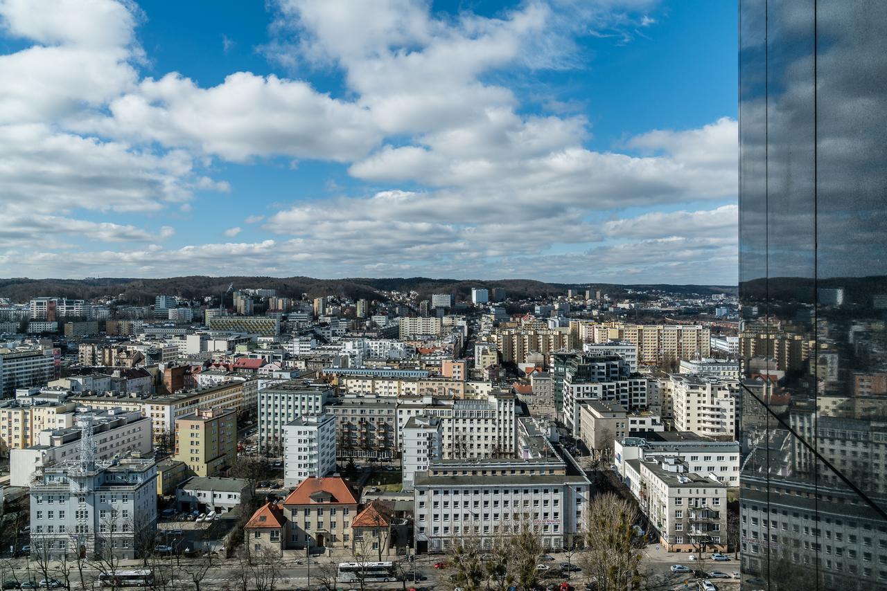 Glob Apartament Sea Towers Gdynia Eksteriør billede
